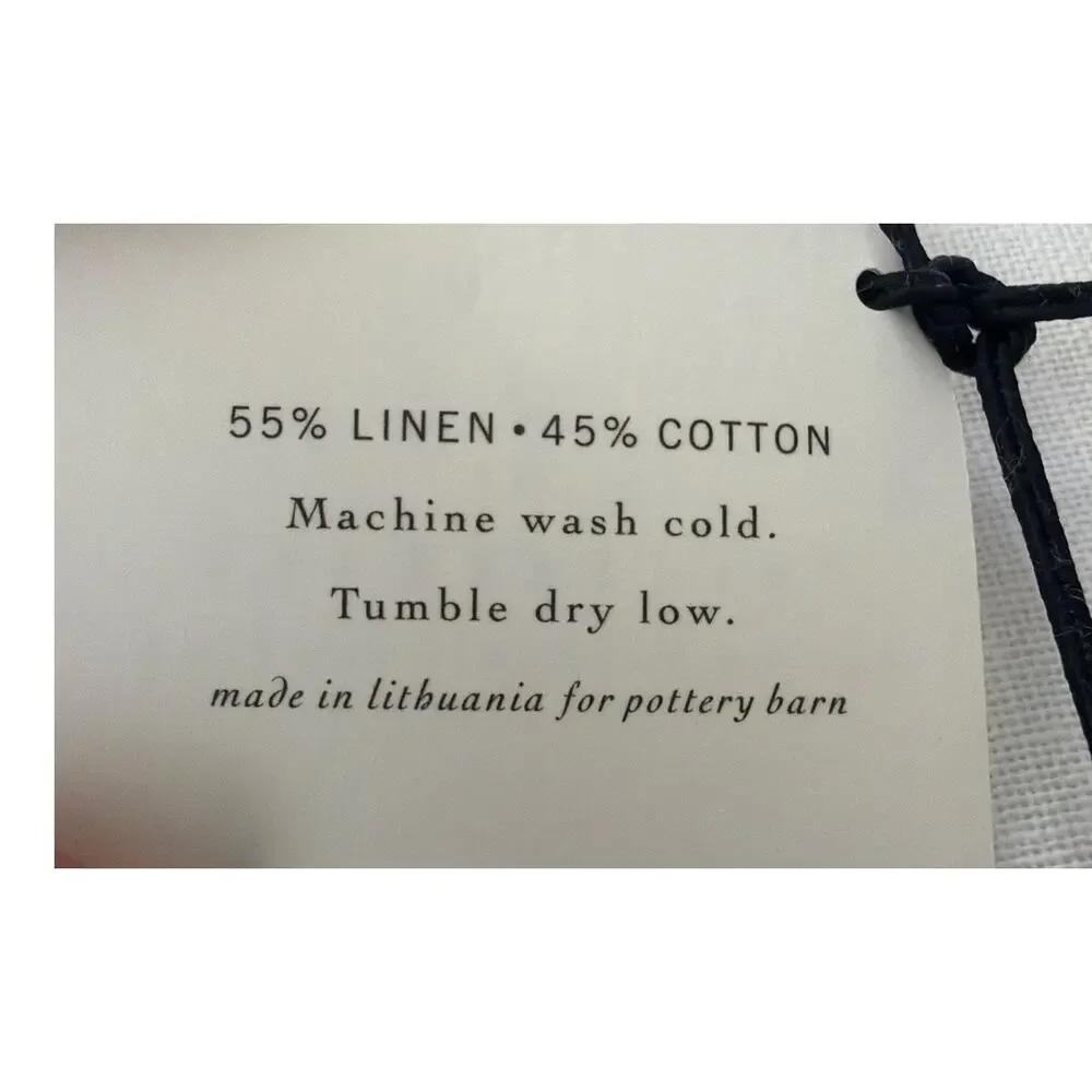 Pottery barn Cosmo Cocktail Linen Napkins New Set of 4